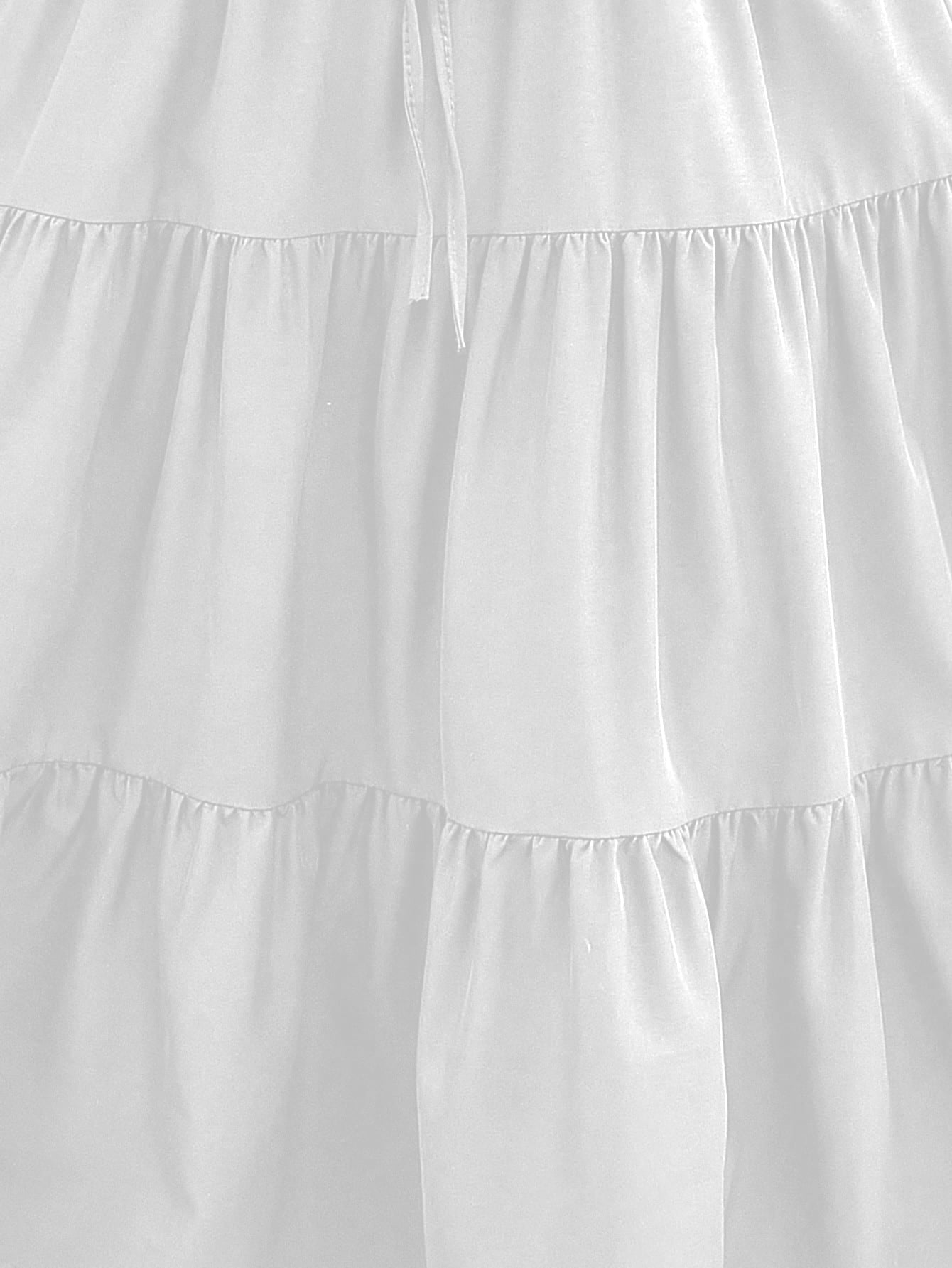 REVIS RUCHED ELASTIC WAIST SKIRT
