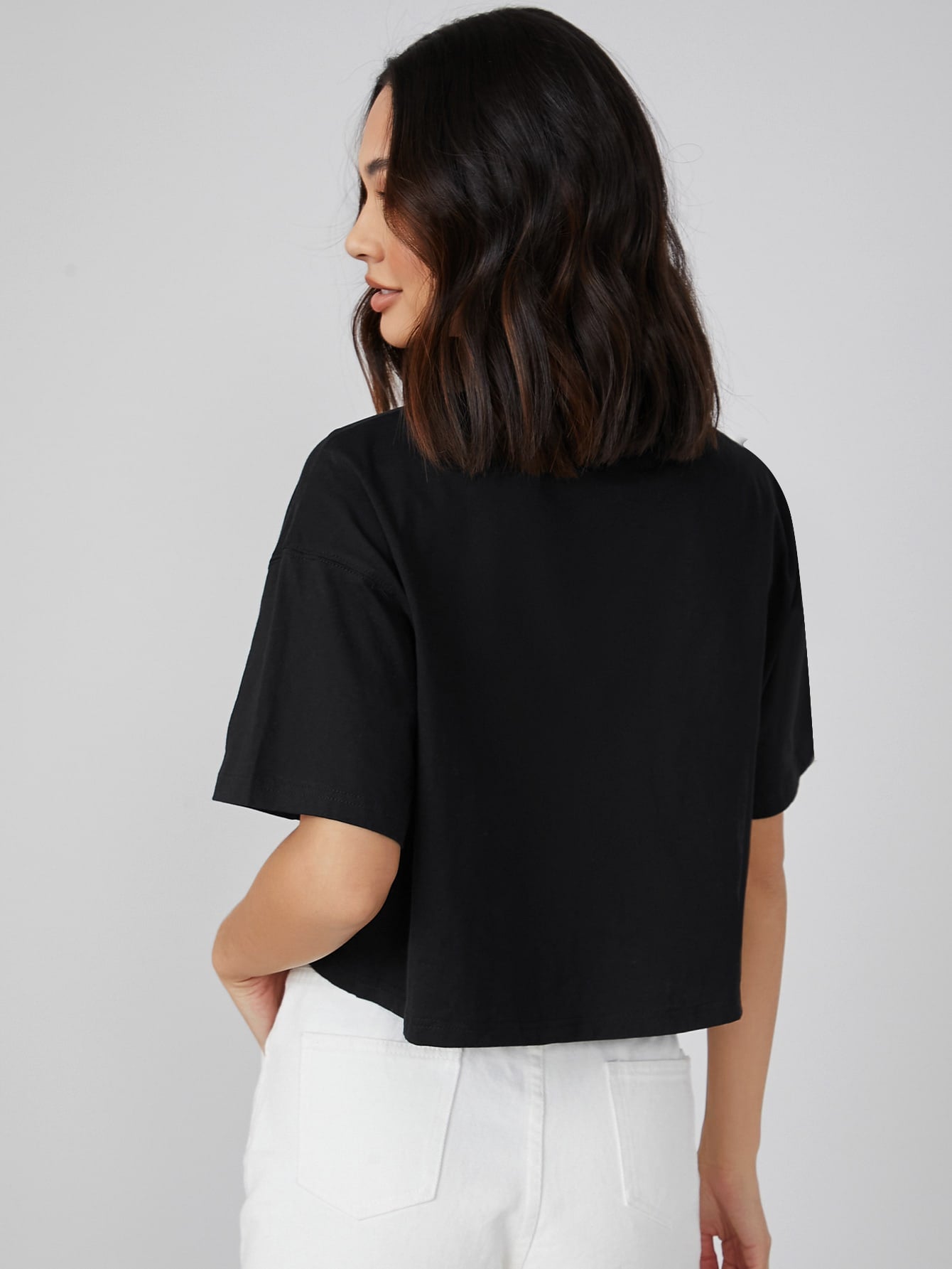 CAIRNS OVERSIZE DROP SHOULDER TEE