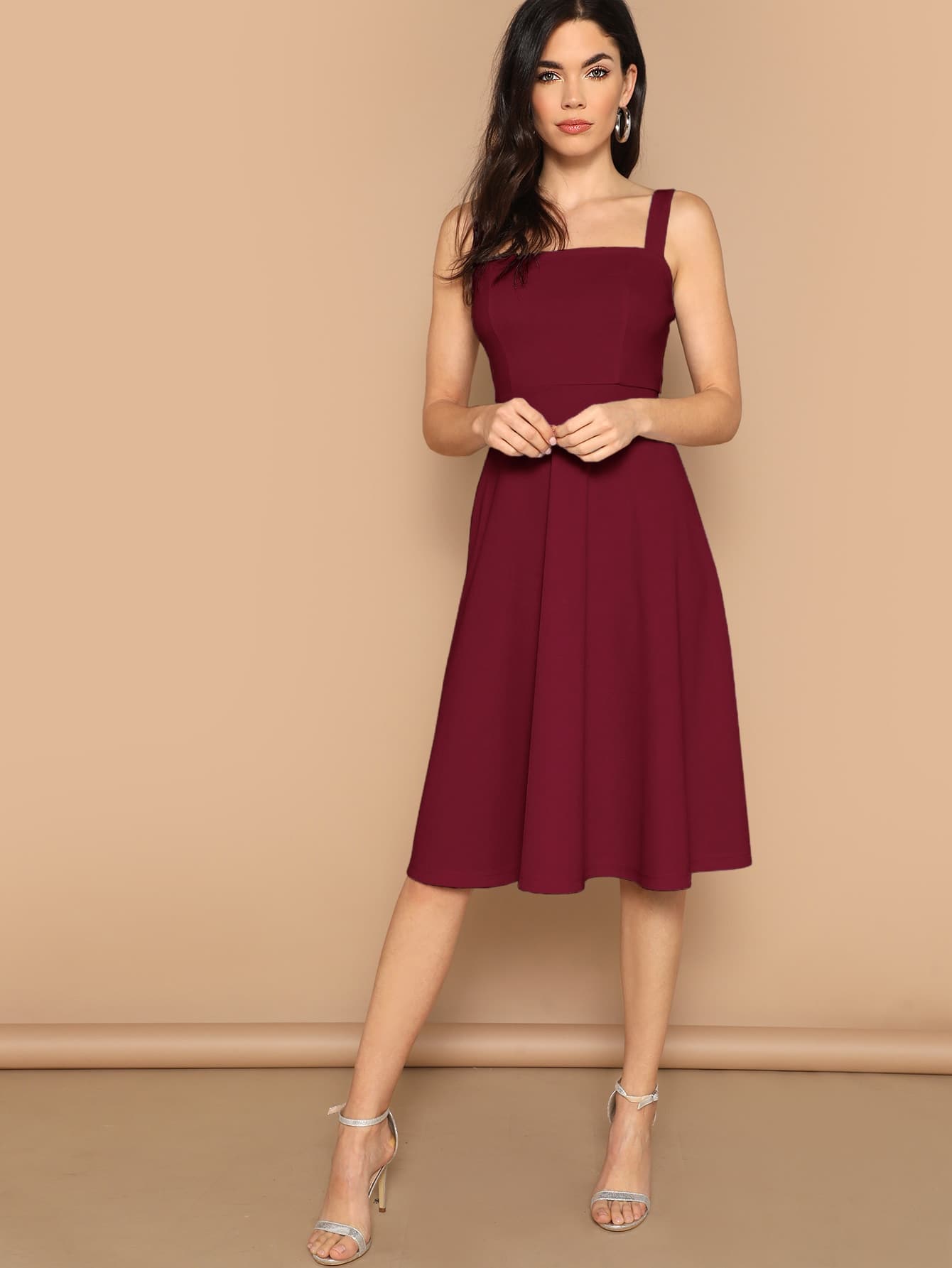 NOVA FIT & FLARE DRESS