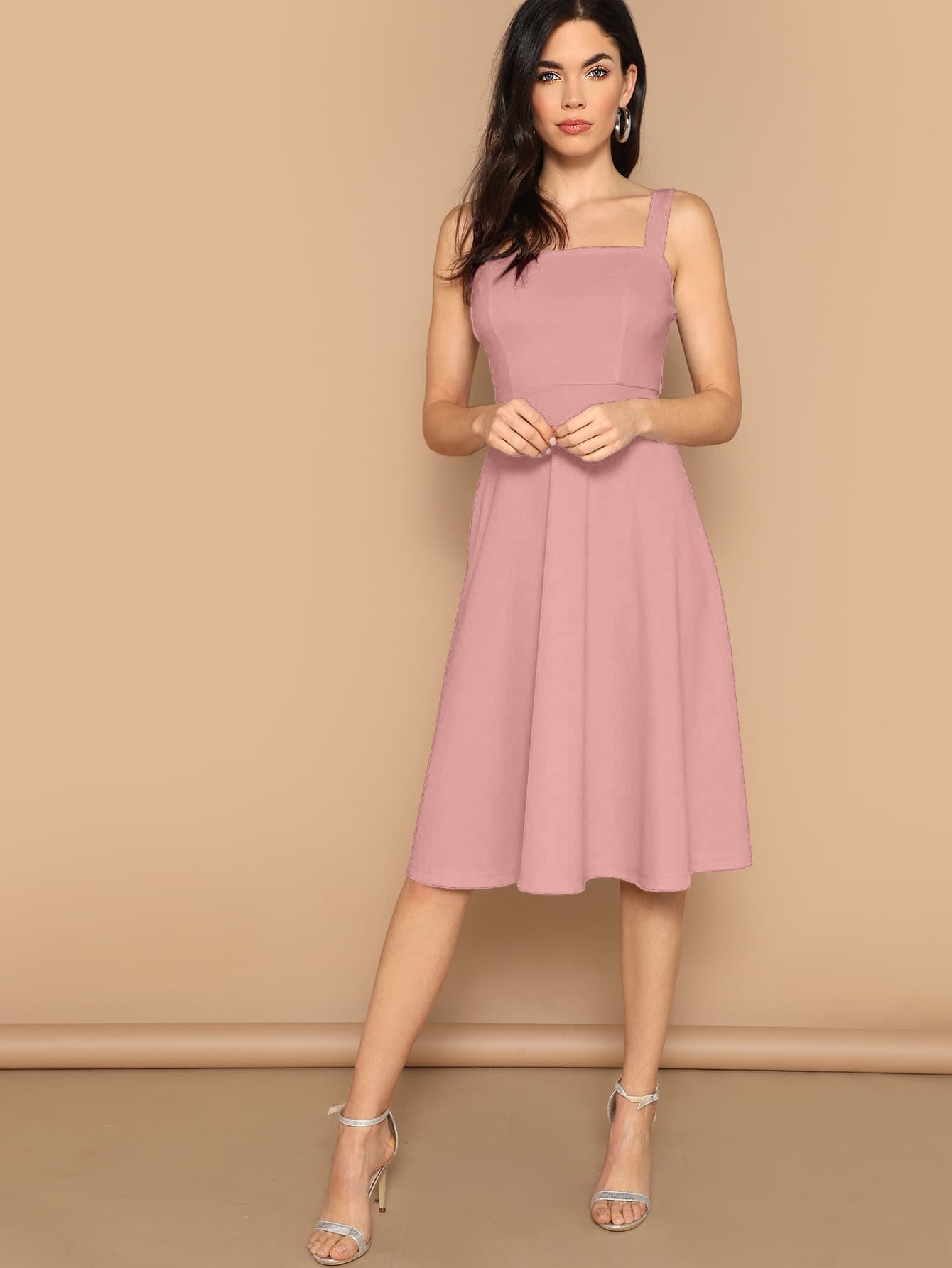 NOVA FIT & FLARE DRESS